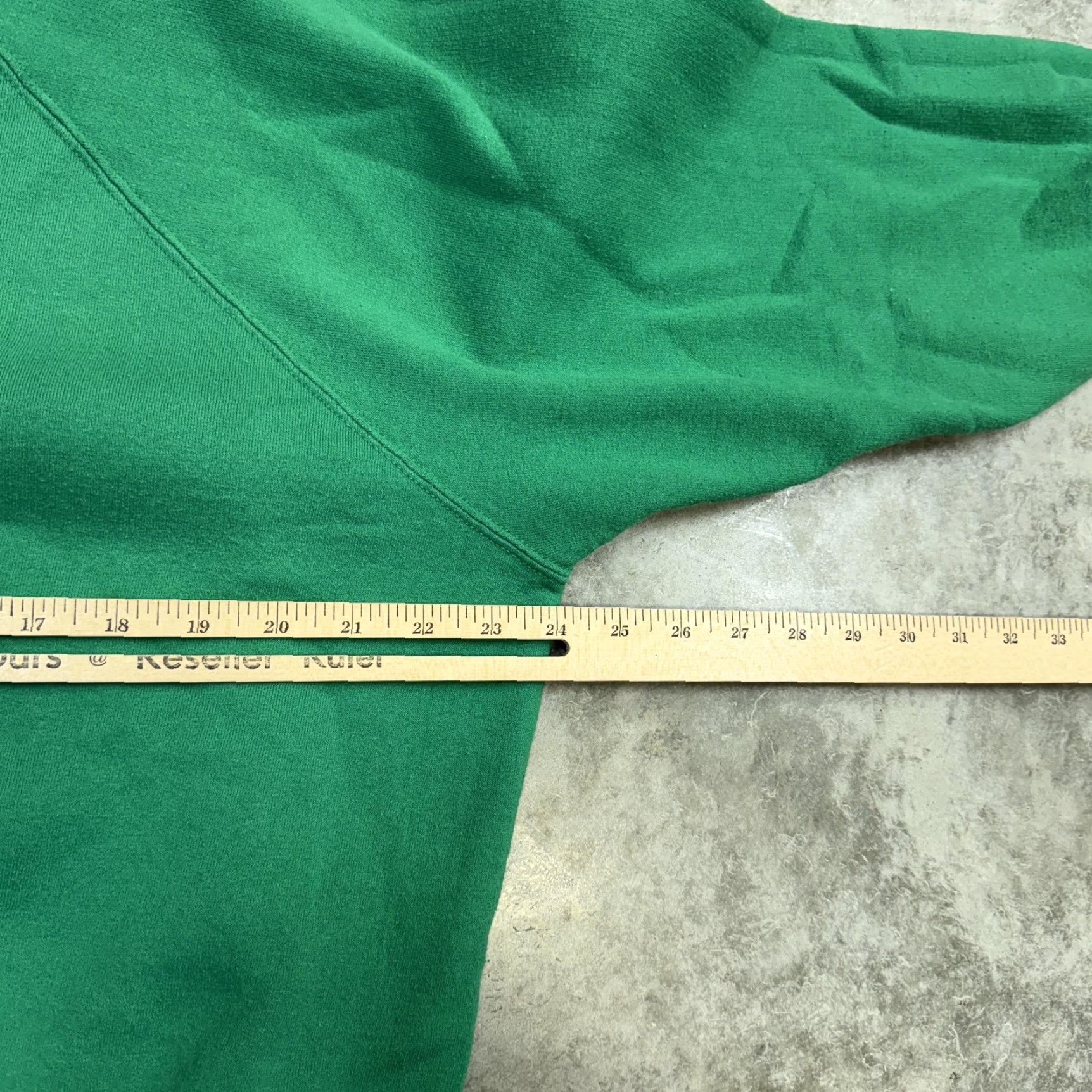 Hanes VINTAGE Hanes Her Way Sweatshirt Womens XL Green Crewneck Raglan Fleece 90s Size XL / US 12-14 / IT 48-50 - 4 Thumbnail