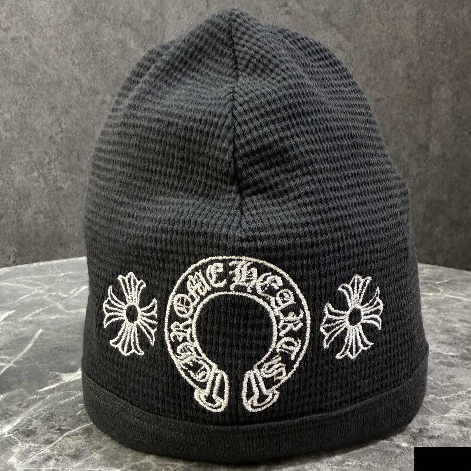 Chrome Hearts Chrome Hearts Horseshoe Skull Cap Beanie | Grailed