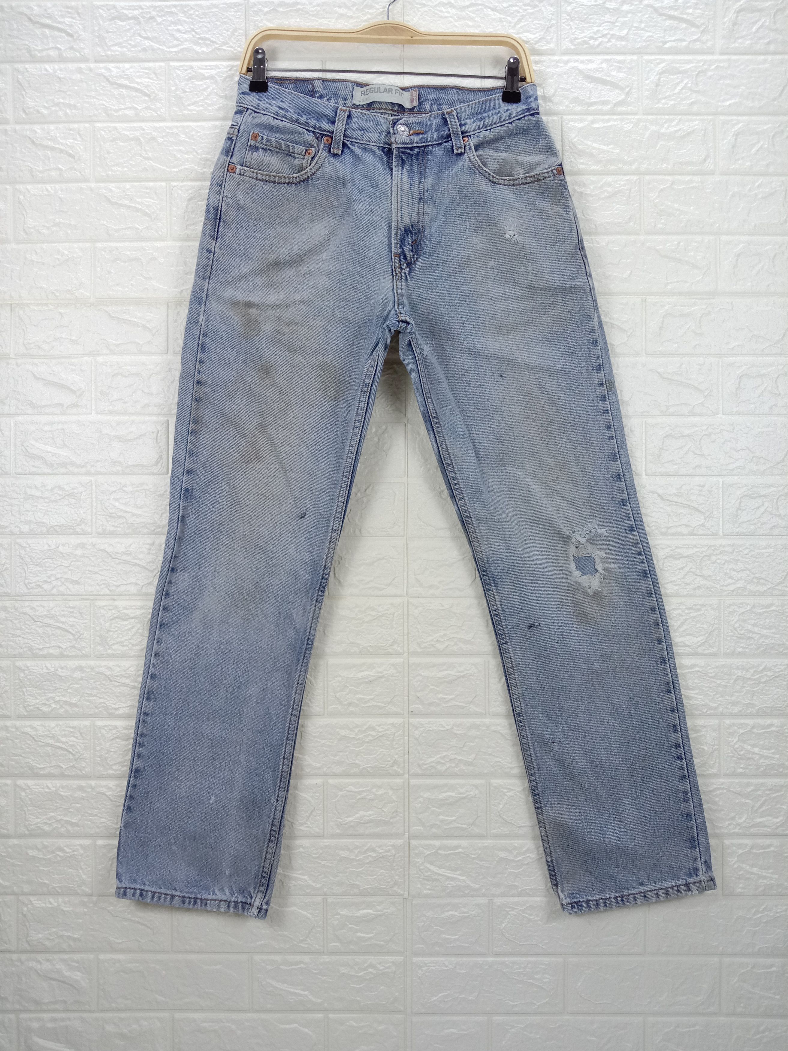 Levi's Vintage Levi's 505 Jeans Regular Fit Dirty Wash Denim Size 30" / US 8 / IT 44 - 1 Thumbnail