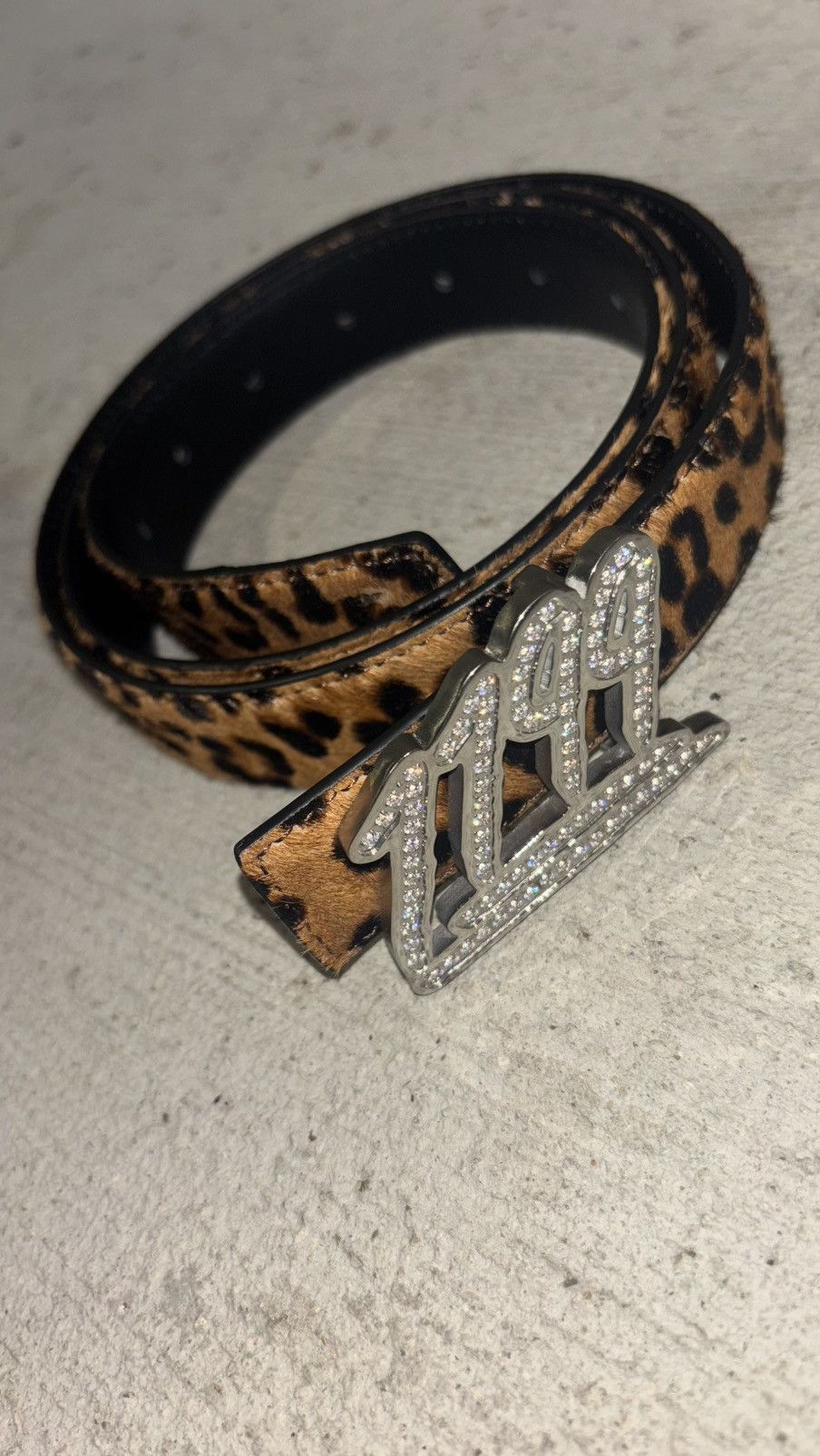 1199 Bazo 1199 Cheetah Belt Size 32 - 4 Thumbnail
