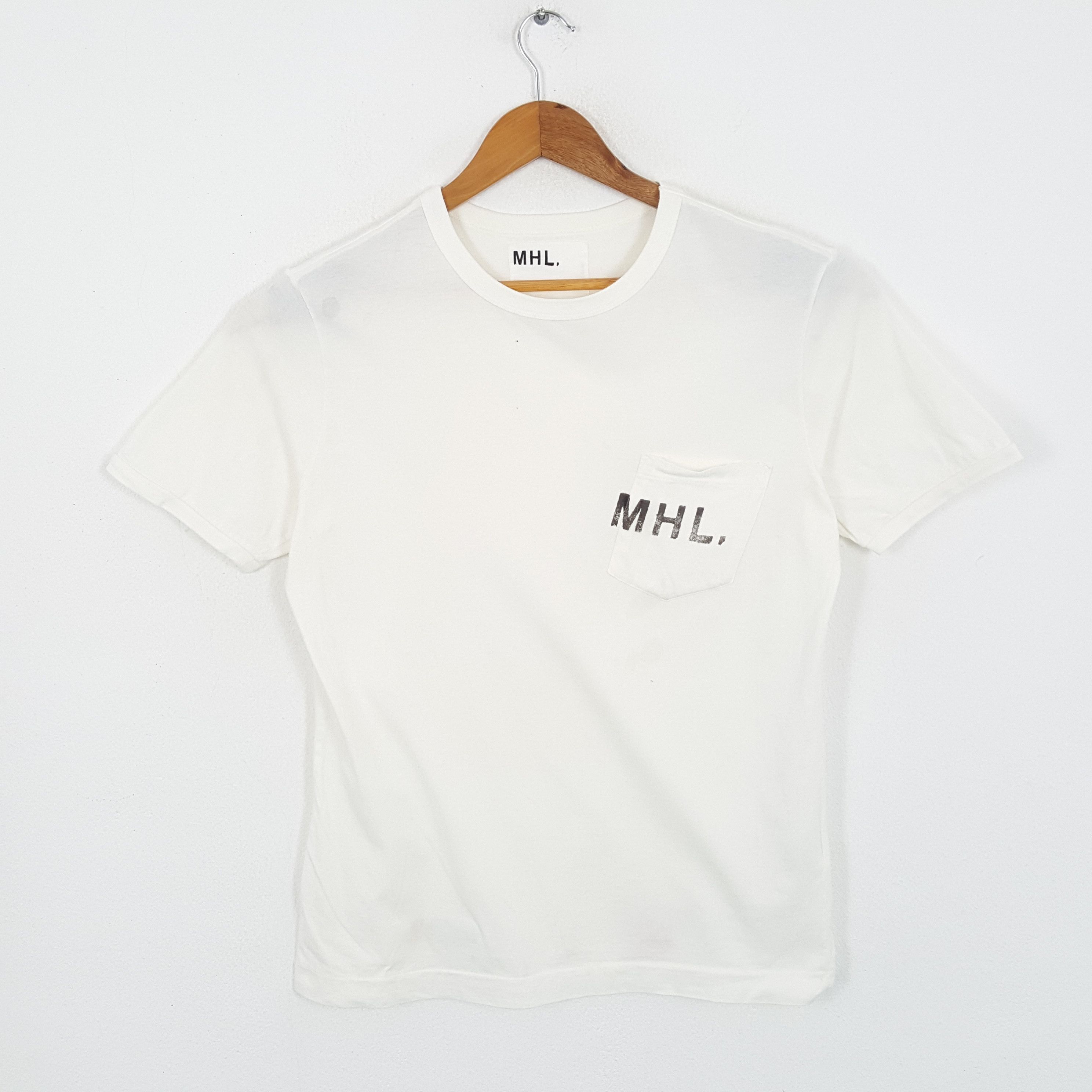 Japanese Brand × Margaret Howell × Vintage Vintage MARGARET HOWELL MHL. Style Design T-Shirts Size US M / EU 48-50 / 2 - 1 Thumbnail
