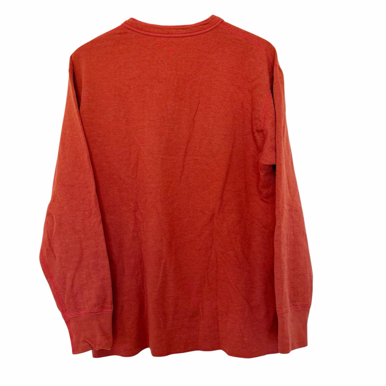L.L. Bean LL Bean River Driver Henley Wool Blend Two Layer Shirt Sz L Size US L / EU 52-54 / 3 - 4 Thumbnail