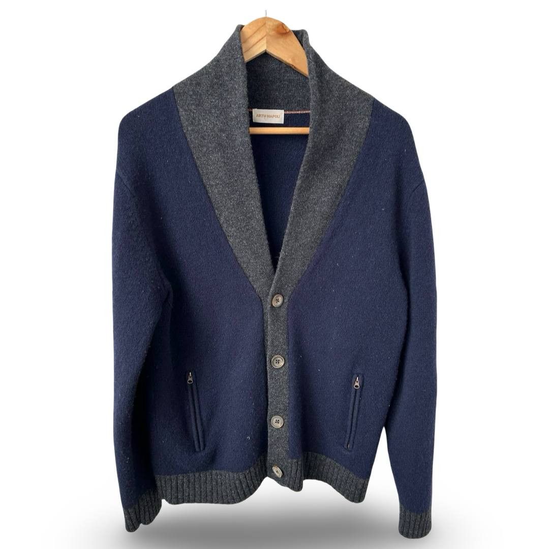 Luxire Artu Napoli wool cardigan #805 Size US XL / EU 56 / 4 - 1 Thumbnail