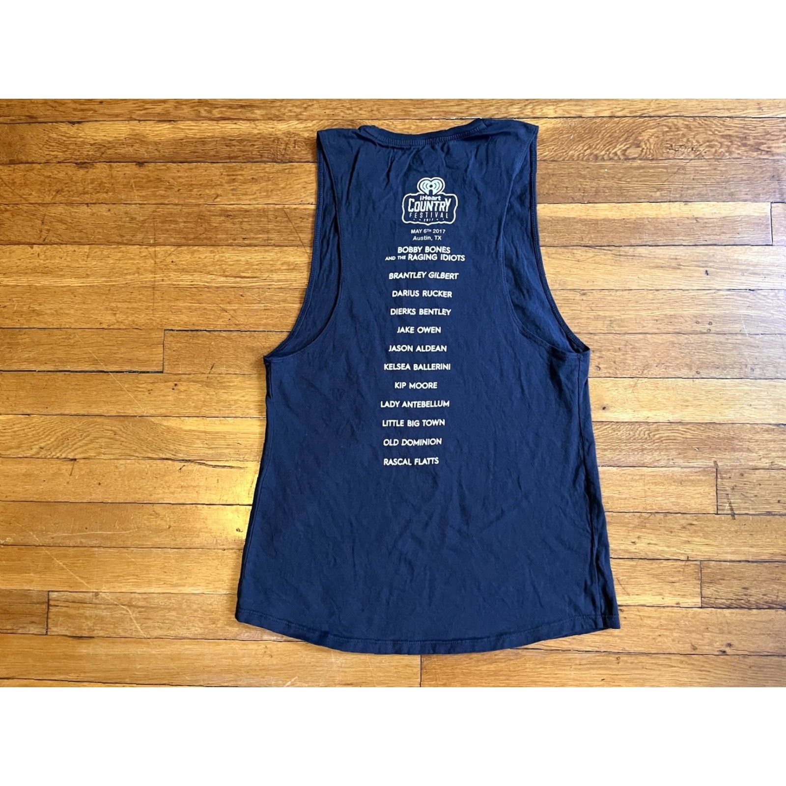 Vintage iHeart Country Festival Tank Women’s Large Black Tank Top Graphic Print Vintage No Size L / US 10 / IT 46 - 5 Thumbnail