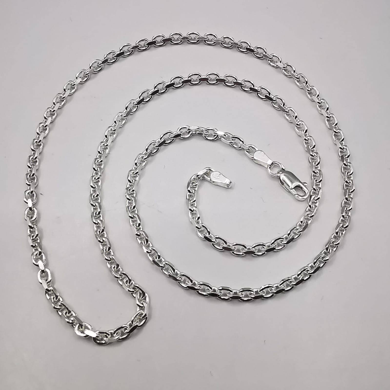 Vintage Jewelry Chain925 Sterling SilverSigned 1594g
