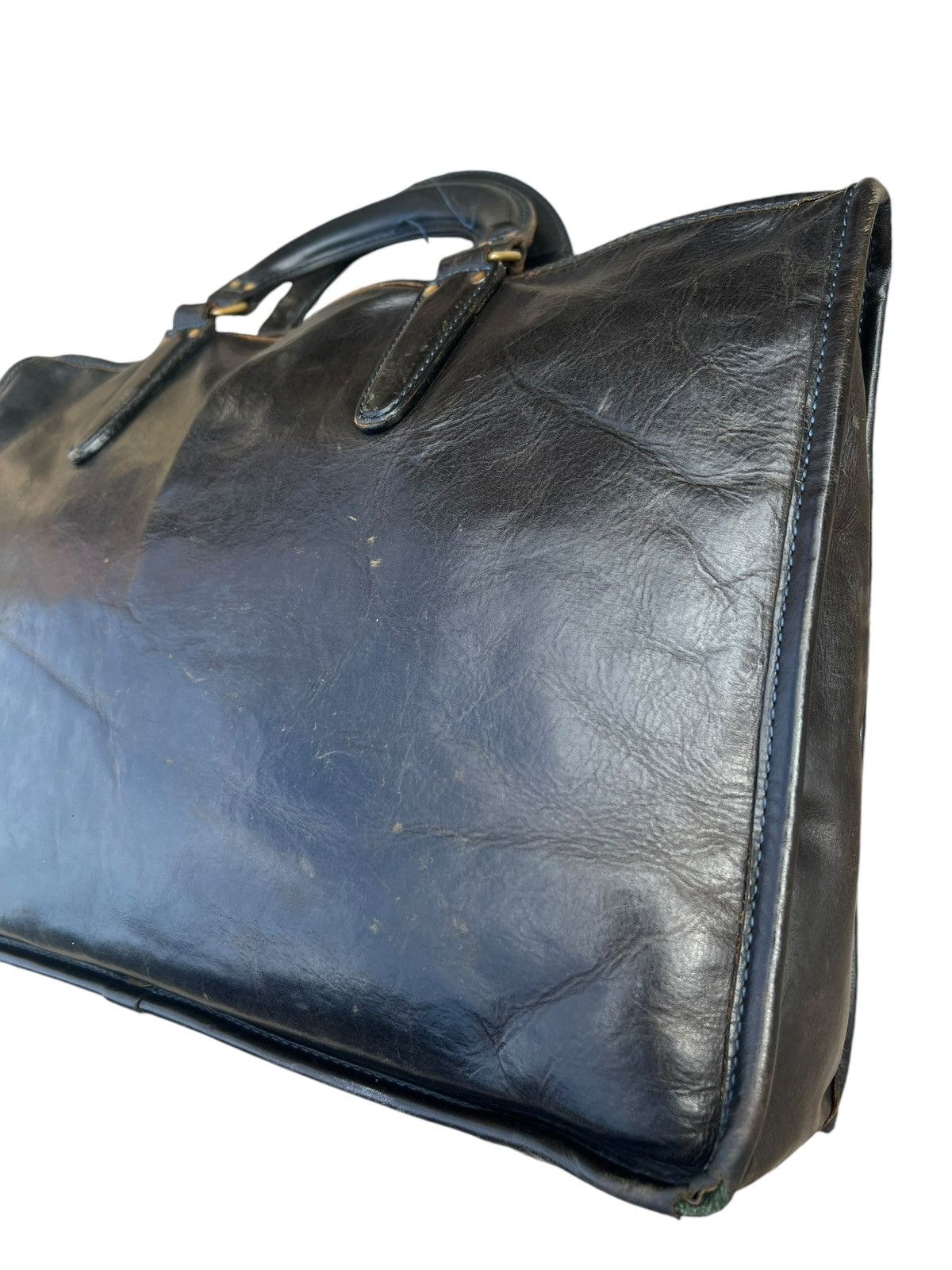 Felisi Felisi Distressed Scratches Patina Leather Bag Size ONE SIZE - 10 Thumbnail