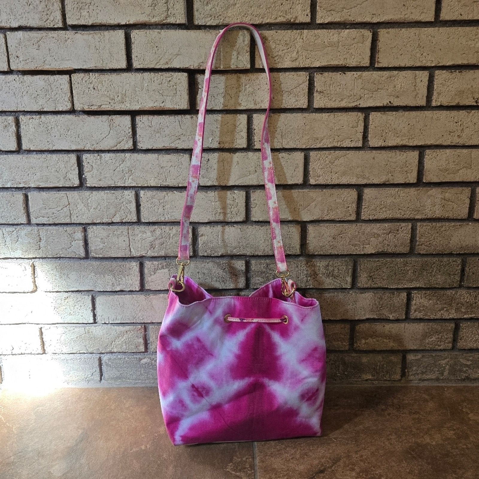 Other Pink Tie Dyed EL Bucket Bag Size ONE SIZE - 2 Thumbnail