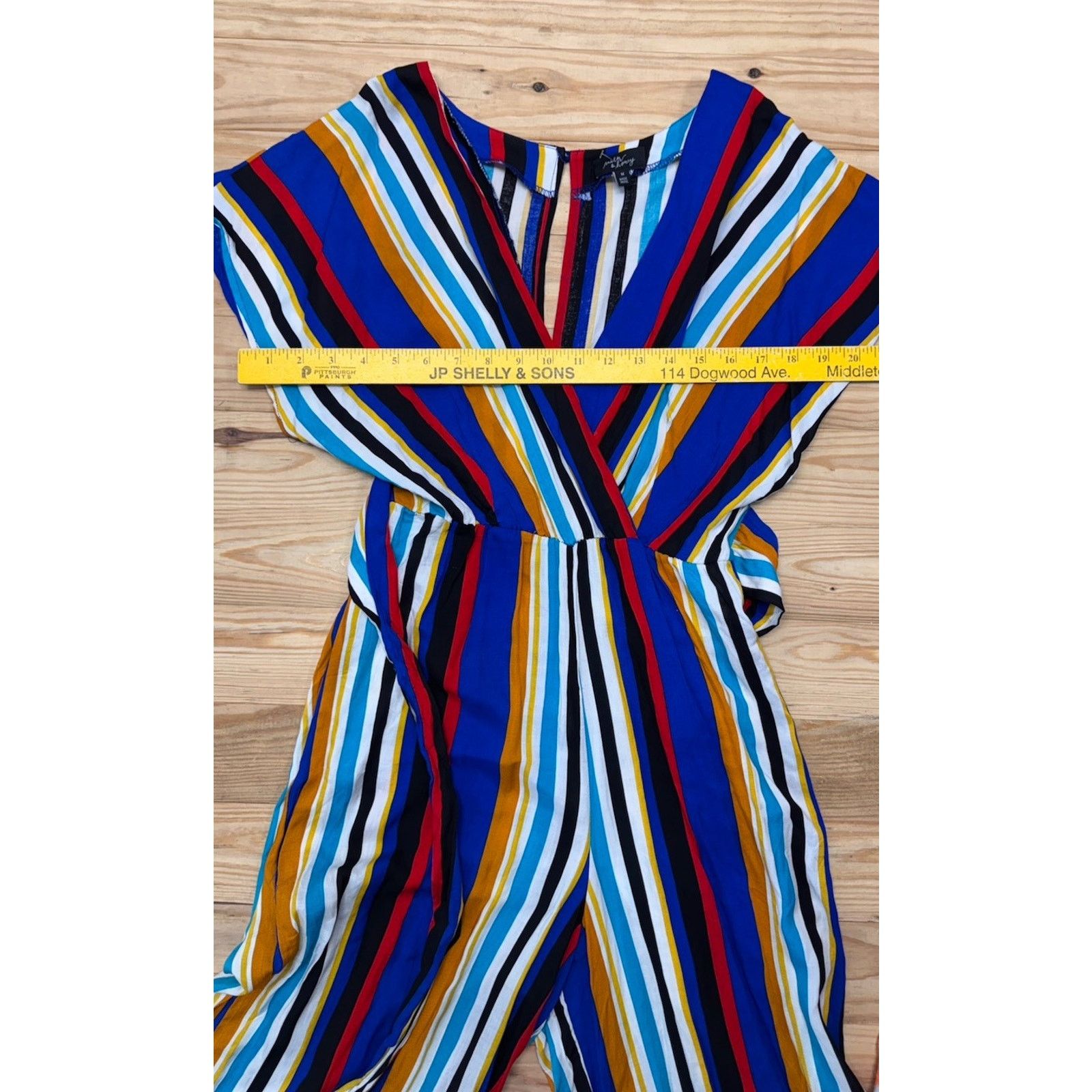 Other MILK & HONEY Rainbow Jumpsuit Stretches At Waste Sz M Size M / US 6-8 / IT 42-44 - 8 Thumbnail