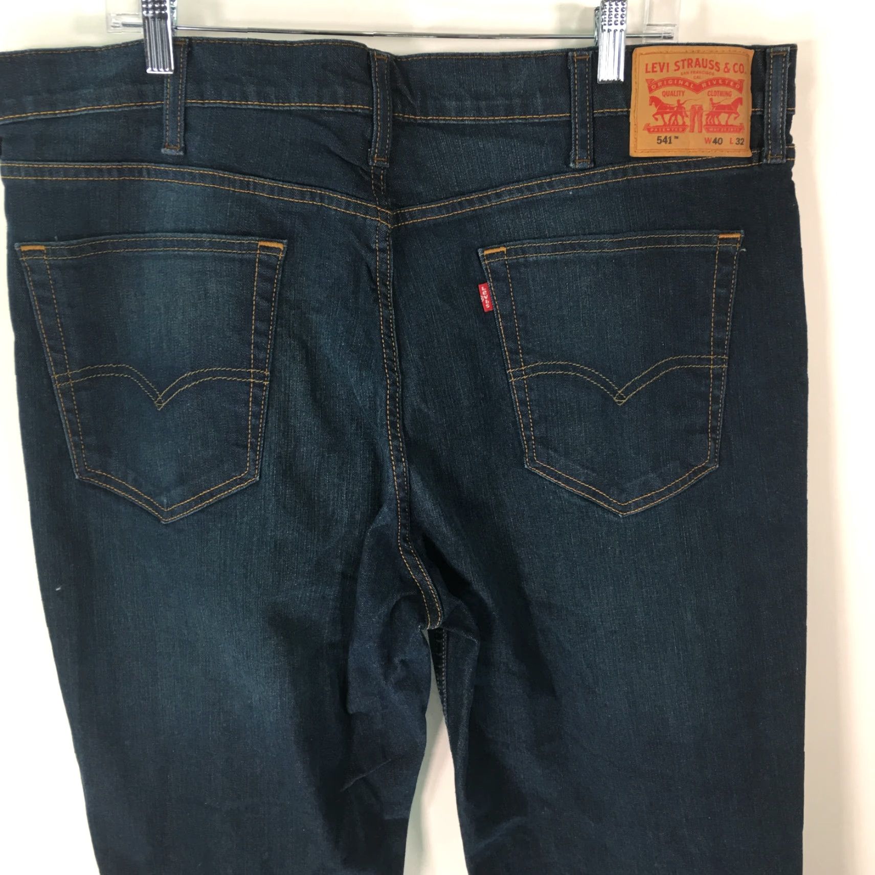 Levi's VINTAGE Levi's 541 Mens Straight Jeans Size 40 Waist Blue Denim Regular Fit 31In Short Size US 40 / EU 56 - 4 Thumbnail