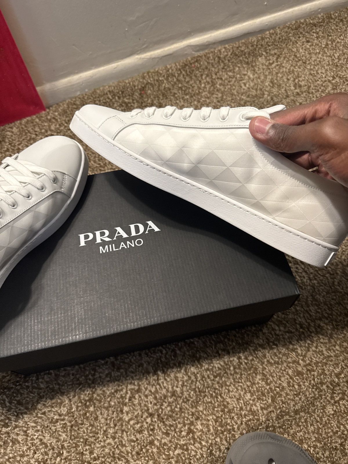 Prada Prada Re-nylon sneakers Size US 12 / EU 45 - 12 Thumbnail