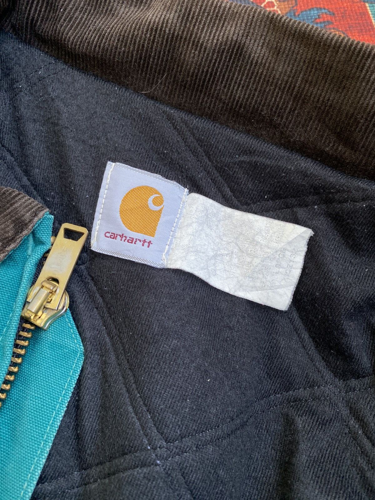 Carhartt SOLD OUT Vintage Carhartt Santa fe JQ2132 AQUA Western Size US L / EU 52-54 / 3 - 3 Thumbnail