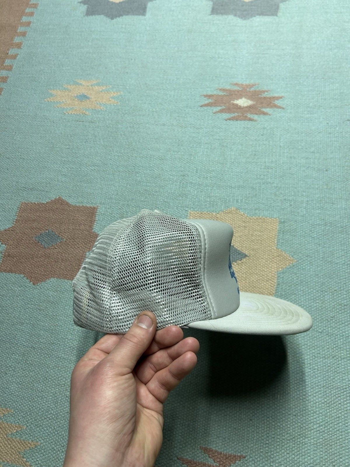 Vintage Vtg trucker hat mesh J&J truck equipment repair snapbac gray Size ONE SIZE - 11 Thumbnail