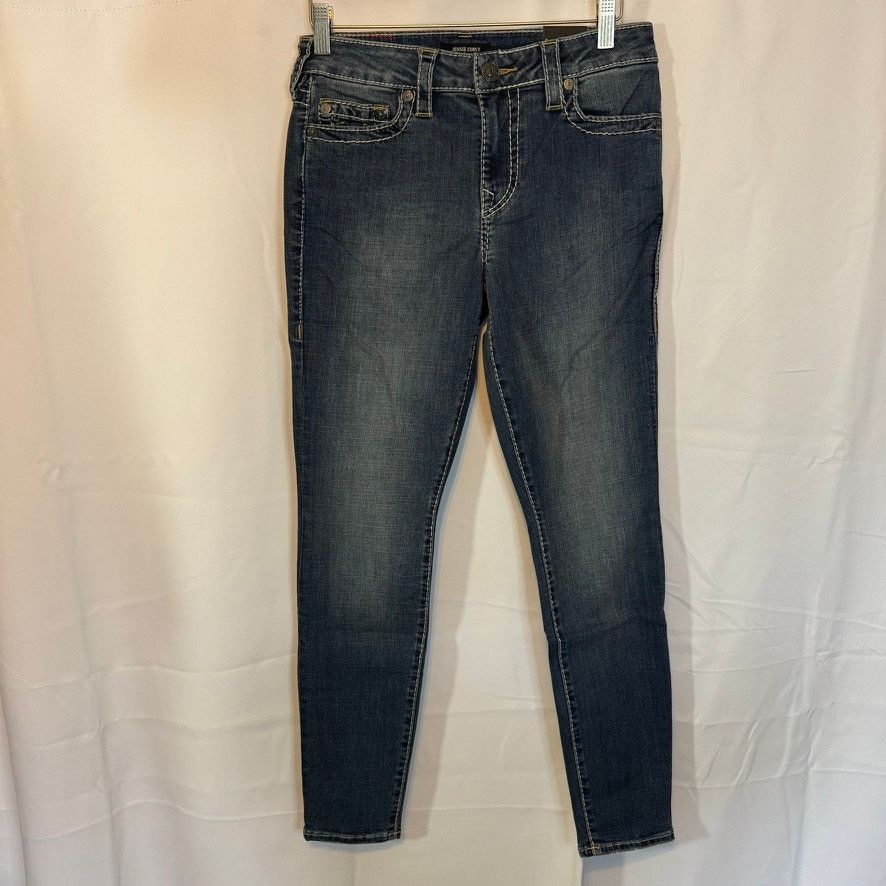 True Religion True Religion Jennie Curvy High Rise Super Skinny Jeans W27 Size 27" / US 4 / IT 40 - 2 Thumbnail