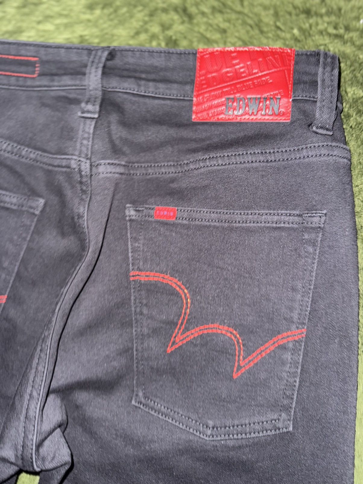 Edwin [31] EDWIN Japan Winter Cotton Pants Washed Black Size US 31 - 10 Thumbnail