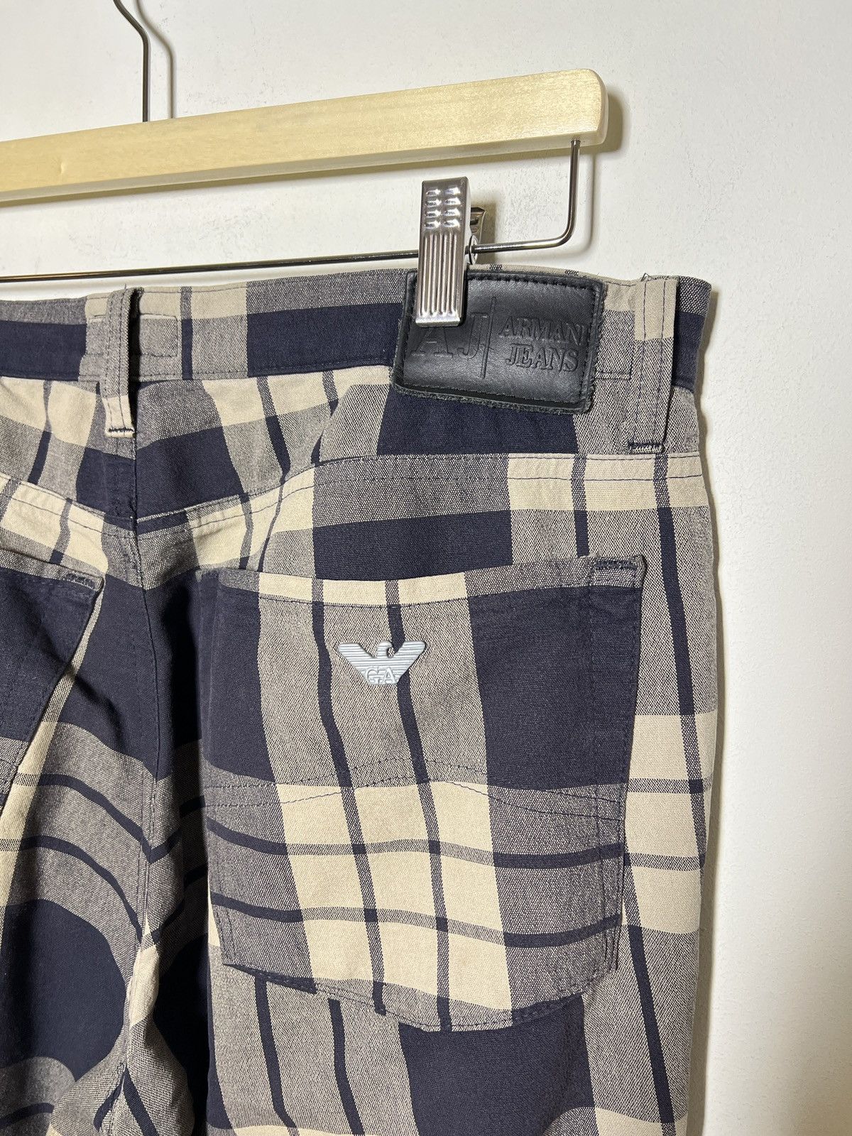 Giorgio Armani Armani Jeans punk checkered pants Size US 32 / EU 48 - 8 Thumbnail