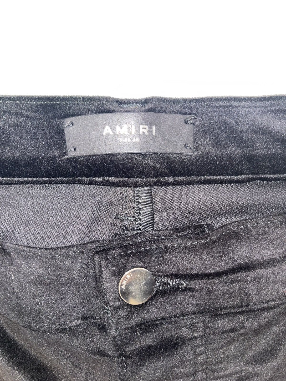 Amiri AMIRI Velvet Stacked Pants Size US 36 / EU 52 - 4 Thumbnail