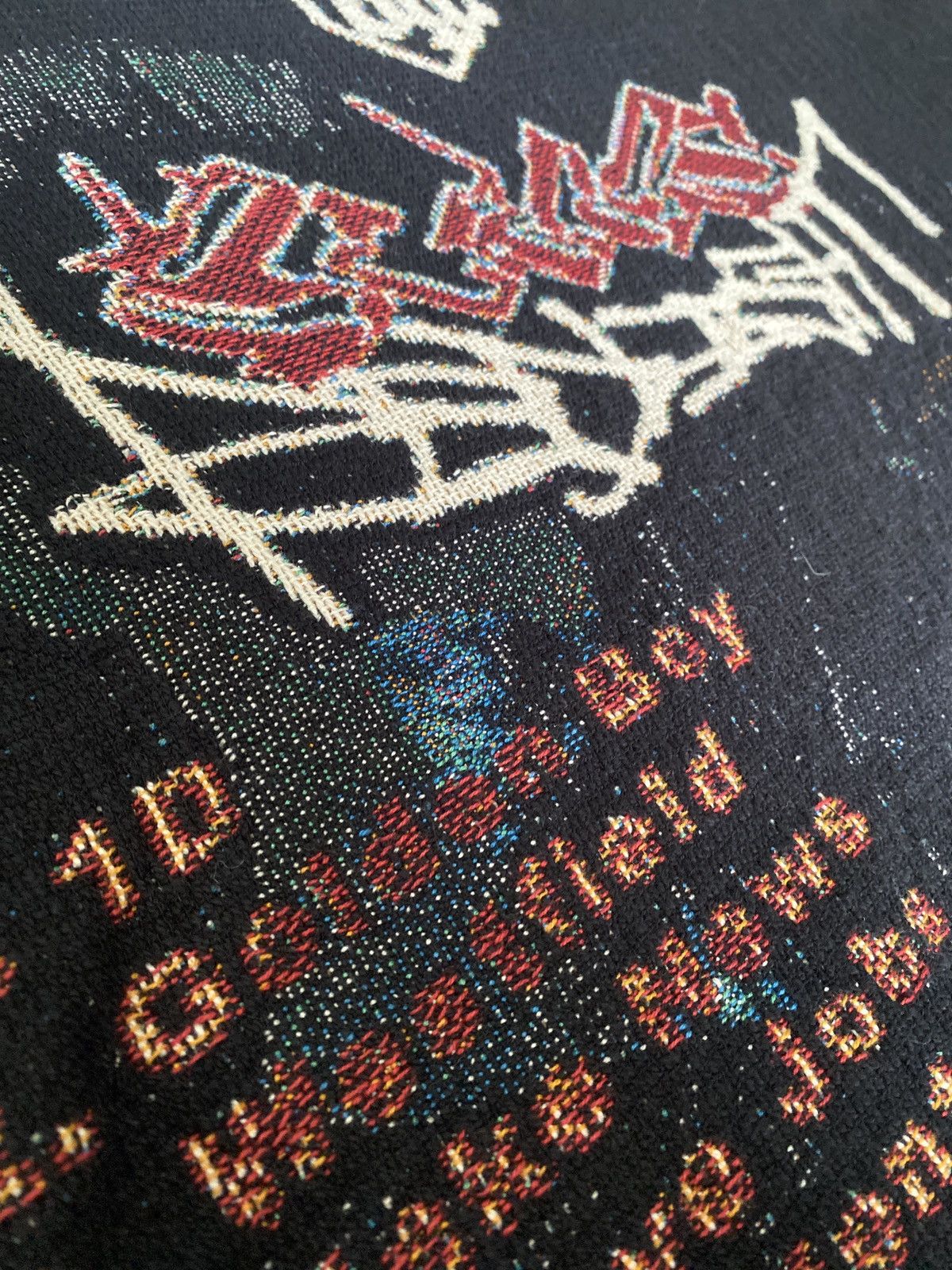 Drain Gang Bladee RedLight Tapestry Sweater *Custom Made* Size US M / EU 48-50 / 2 - 3 Thumbnail