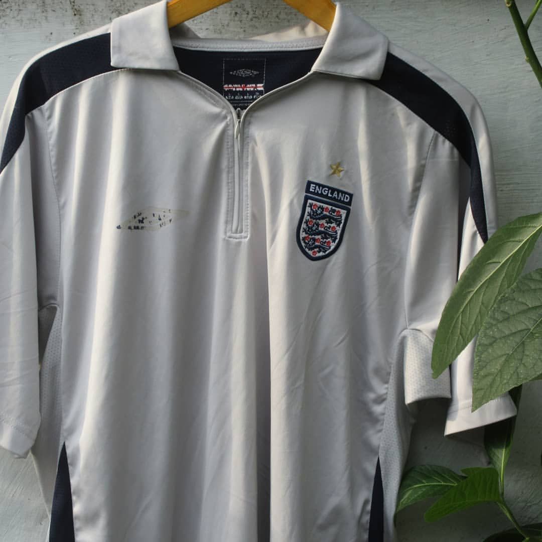 Umbro × Vintage Umbro Uk England Enggerland 3 Lion Coach Jersey Grey shirt Size US L / EU 52-54 / 3 - 2 Thumbnail