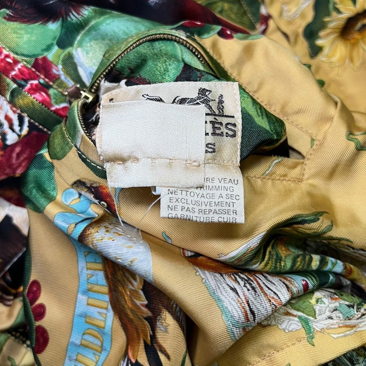 Hermes Hermès 1992 Silk Reversible Jacket - Art by Kermit Oliver Size US M / EU 48-50 / 2 - 15 Thumbnail