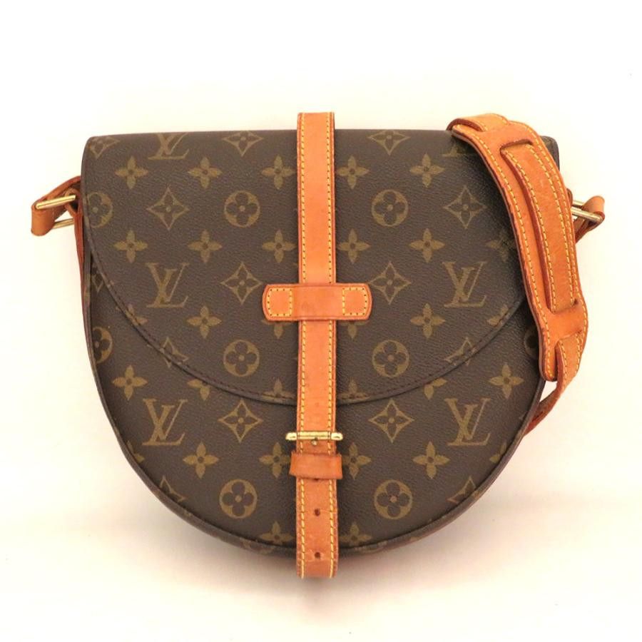 Louis Vuitton Shoulder Bag Chantilly GM Monogram Diagonal Brown
