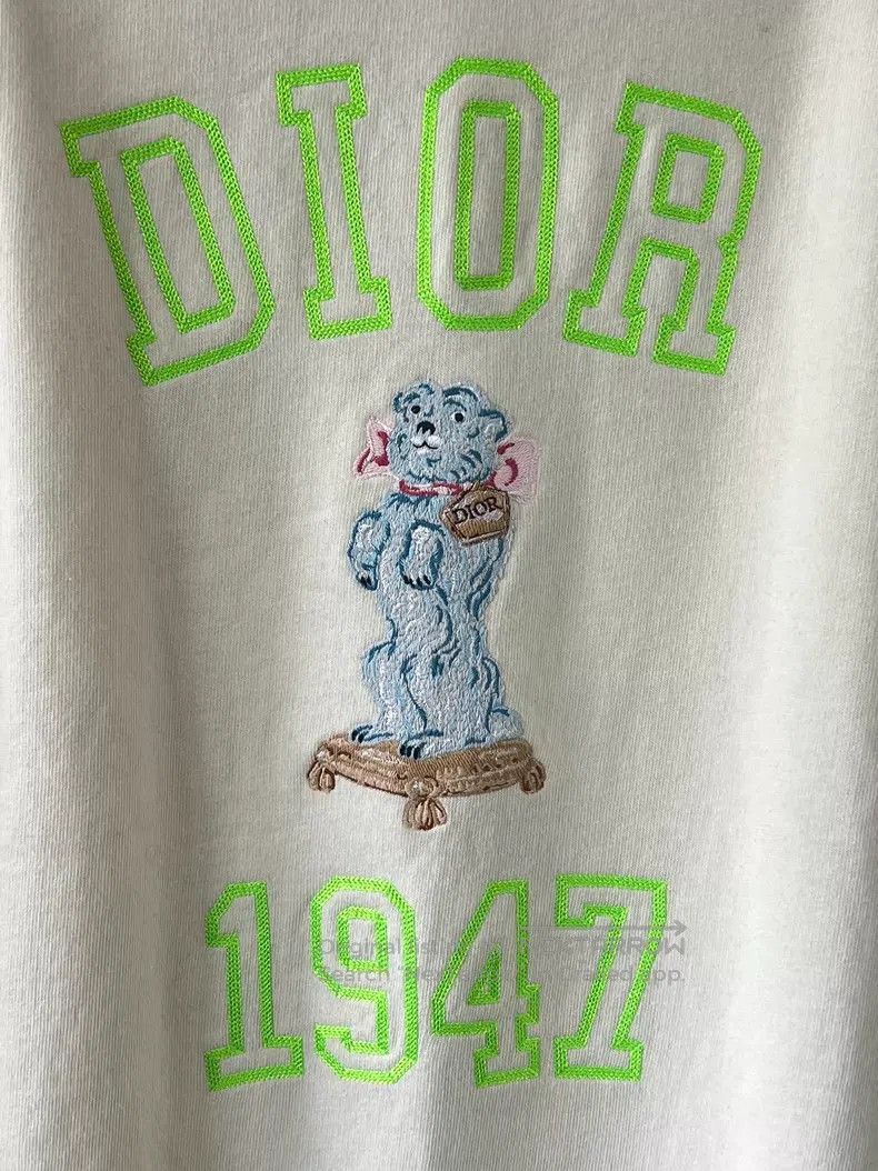 Dior Dior Zoo series embroidered sweatshirt Size US XS / EU 42 / 0 - 5 Thumbnail