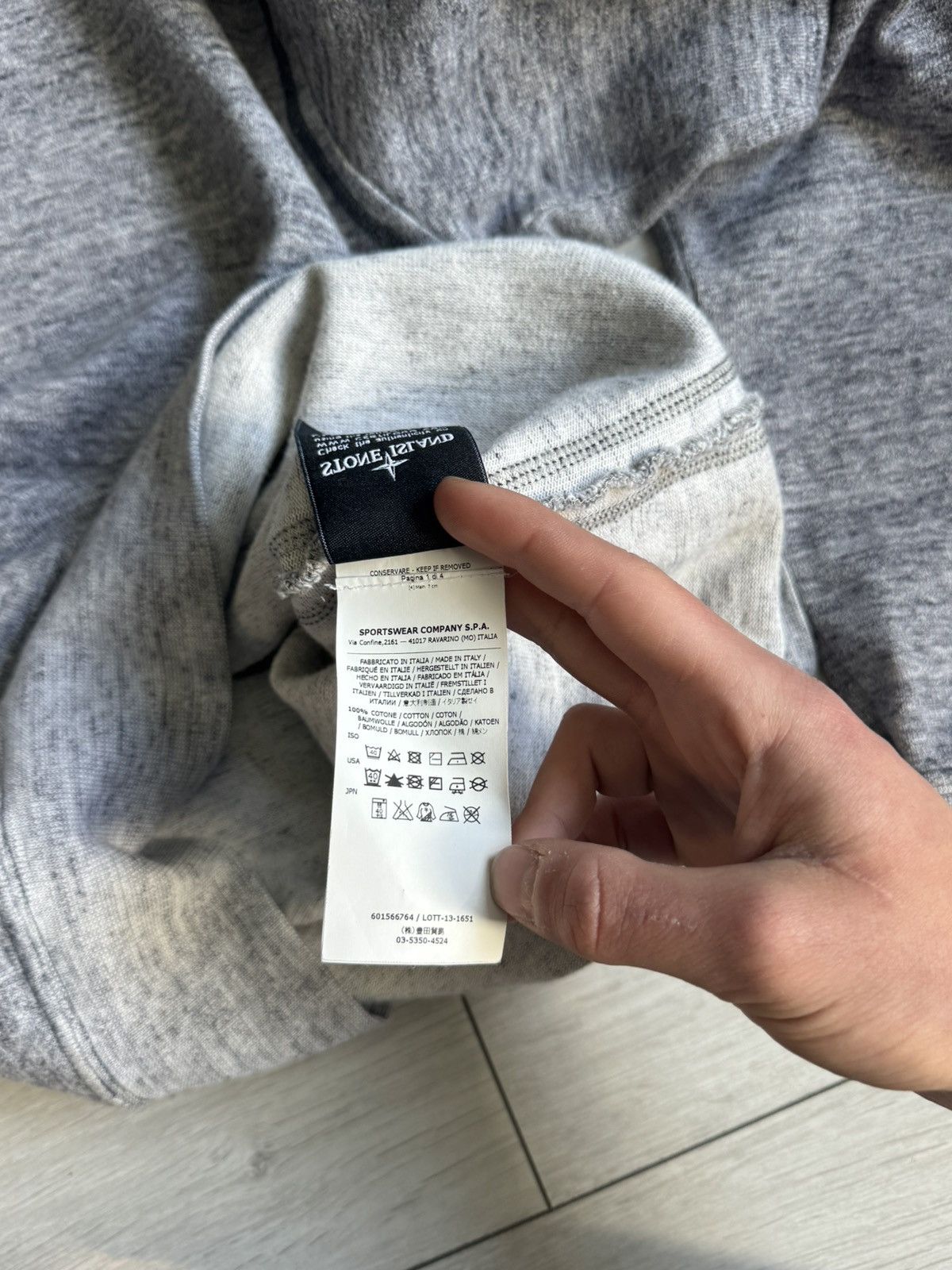 Stone Island Stone Island Graphite Sweatshirt Size US M / EU 48-50 / 2 - 12 Thumbnail