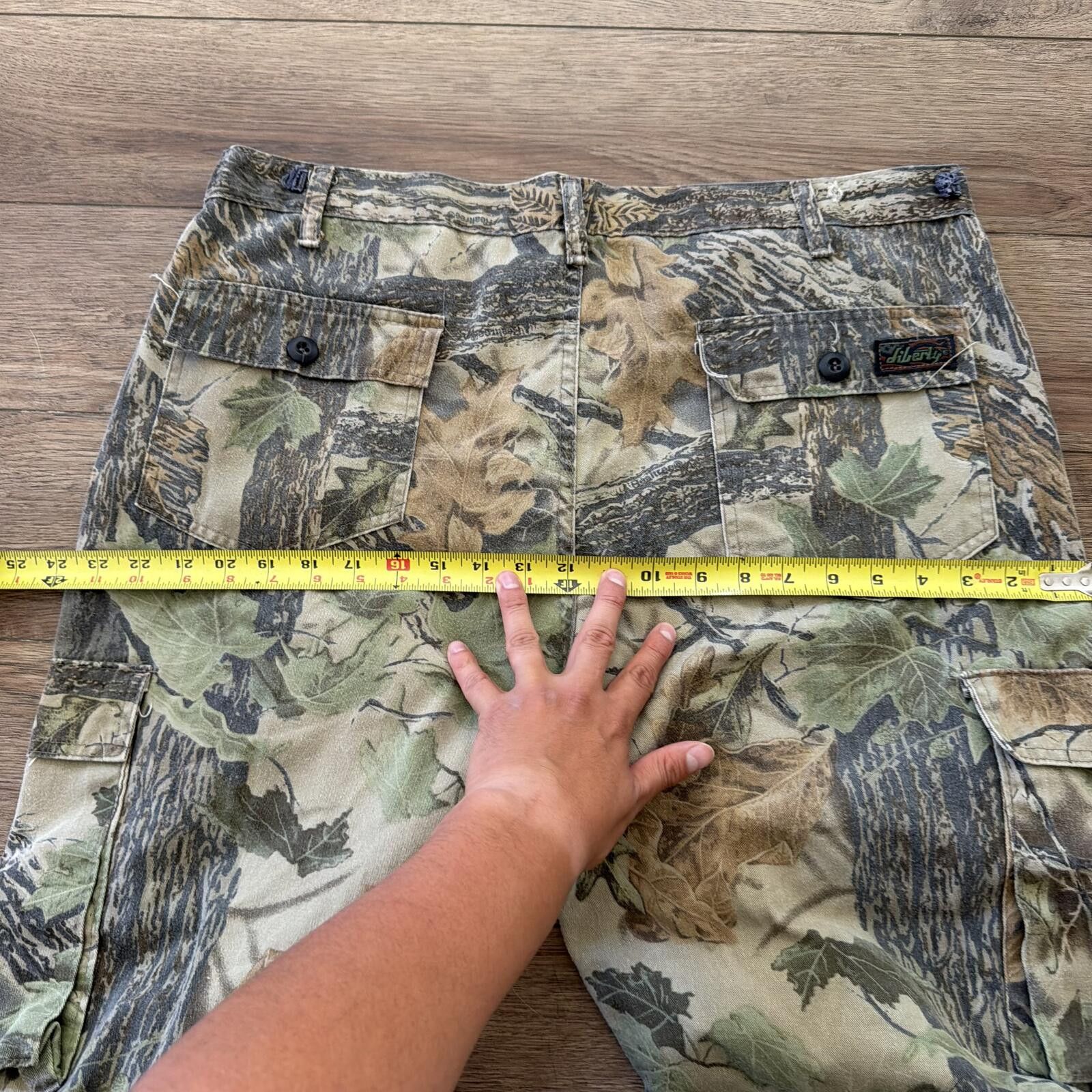 Other Vintage 90s Liberty Realtree Camo Cargo Pants Hunting Grunge Size US 38 / EU 54 - 7 Thumbnail