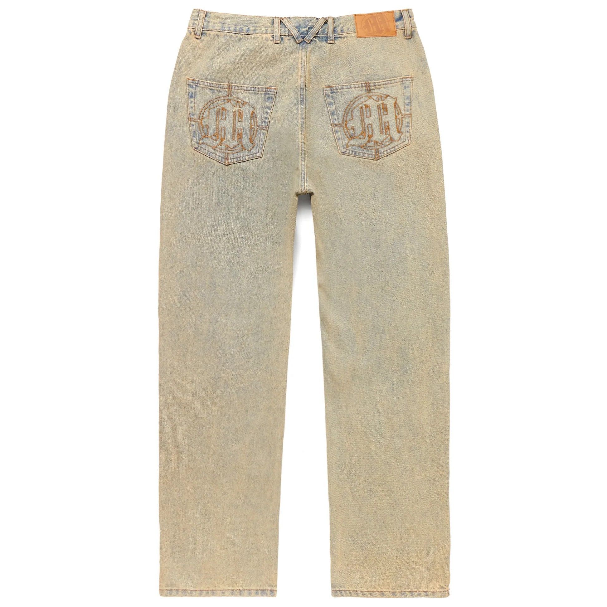 Menace MENACE LA DISTRESSED STENCIL DENIM PANTS Size US 32 / EU 48 - 9 Thumbnail