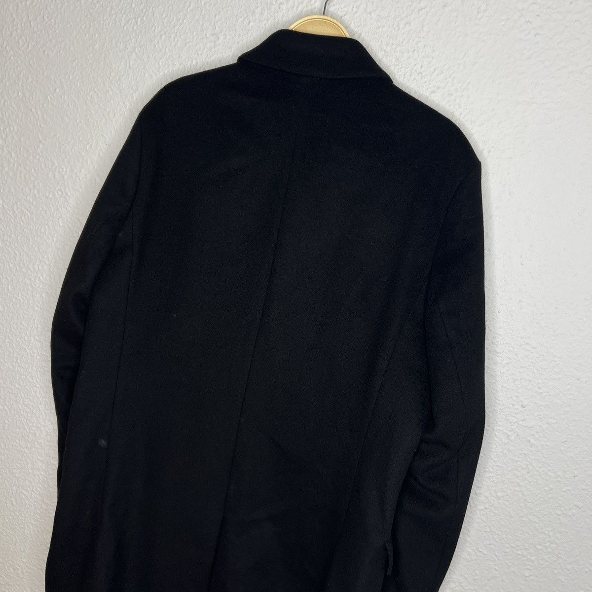 Designer × Hugo Boss Hugo Boss Wool Cashmere Long Coat Outerwear Jacket Size US L / EU 52-54 / 3 - 7 Thumbnail