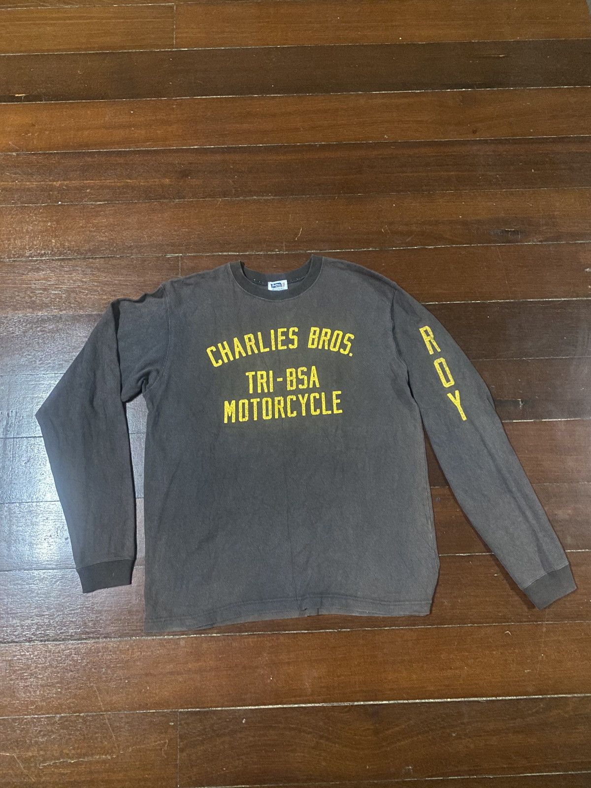 Warehouse & Co. Vintage PHERROW charlies bros hillsboro m.c longsleeve tee Size US L / EU 52-54 / 3 - 1 Thumbnail