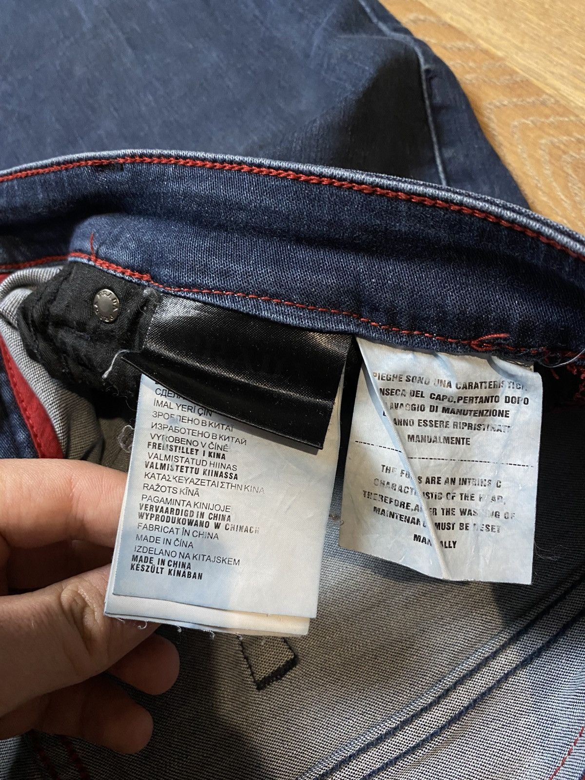 Prada Prada Black Tab Denim Jeans Size US 34 / EU 50 - 12 Thumbnail