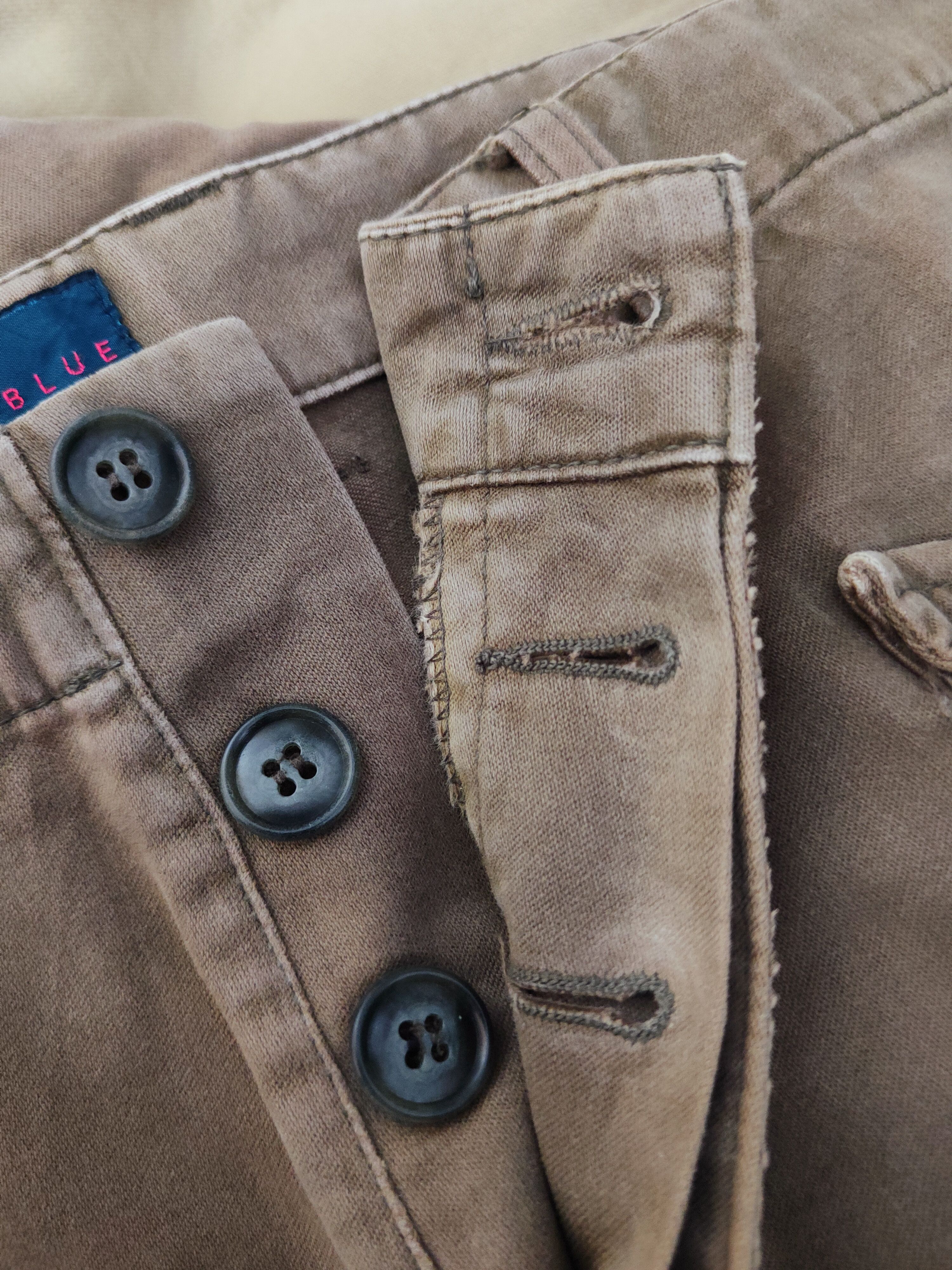 Rageblue Brown Faded Multi Tactical pocket Vintage CargoPant