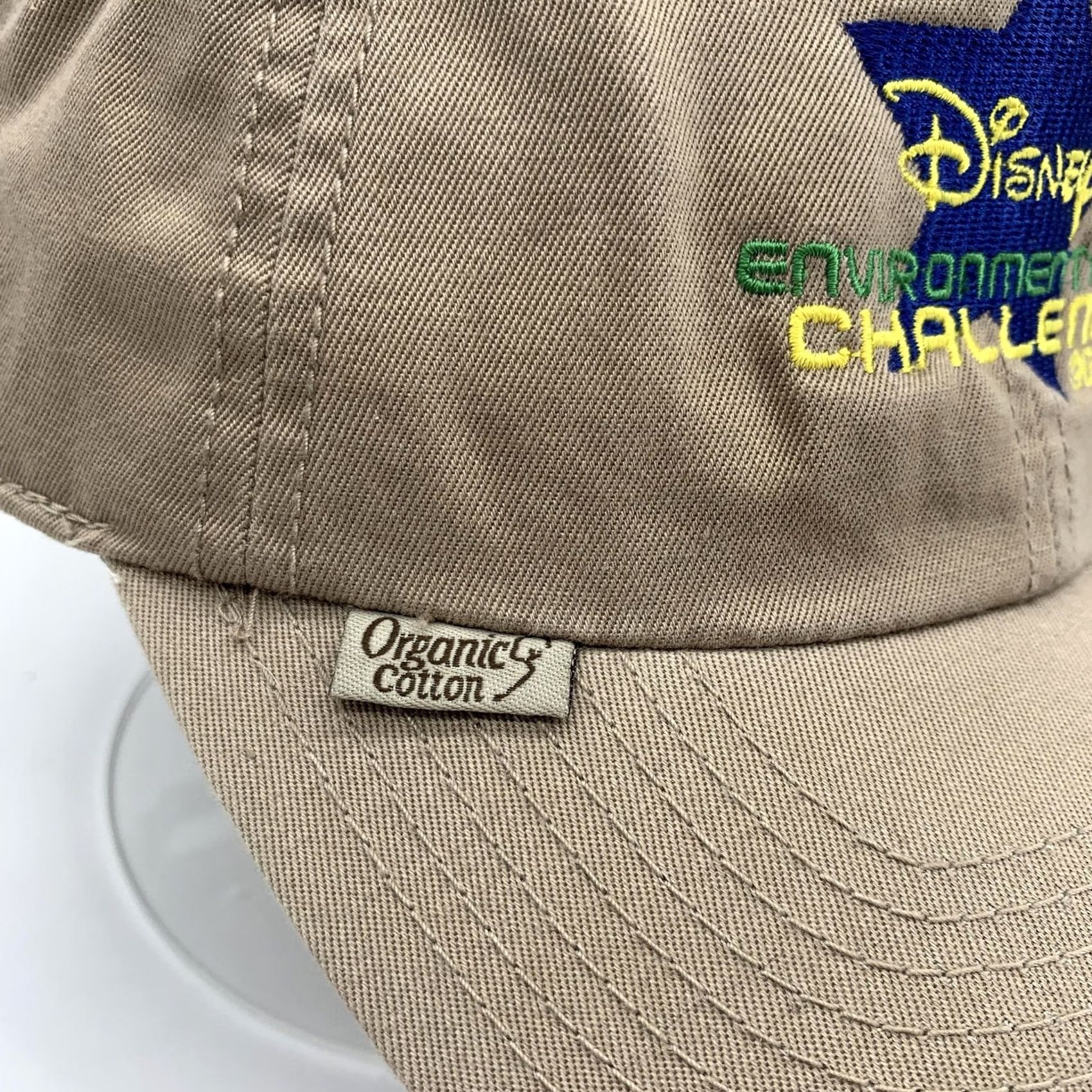 Disney Disney Environmentality Challenge Hat Cap Strap Back Mens Beige Organic One Size Size ONE SIZE - 3 Thumbnail