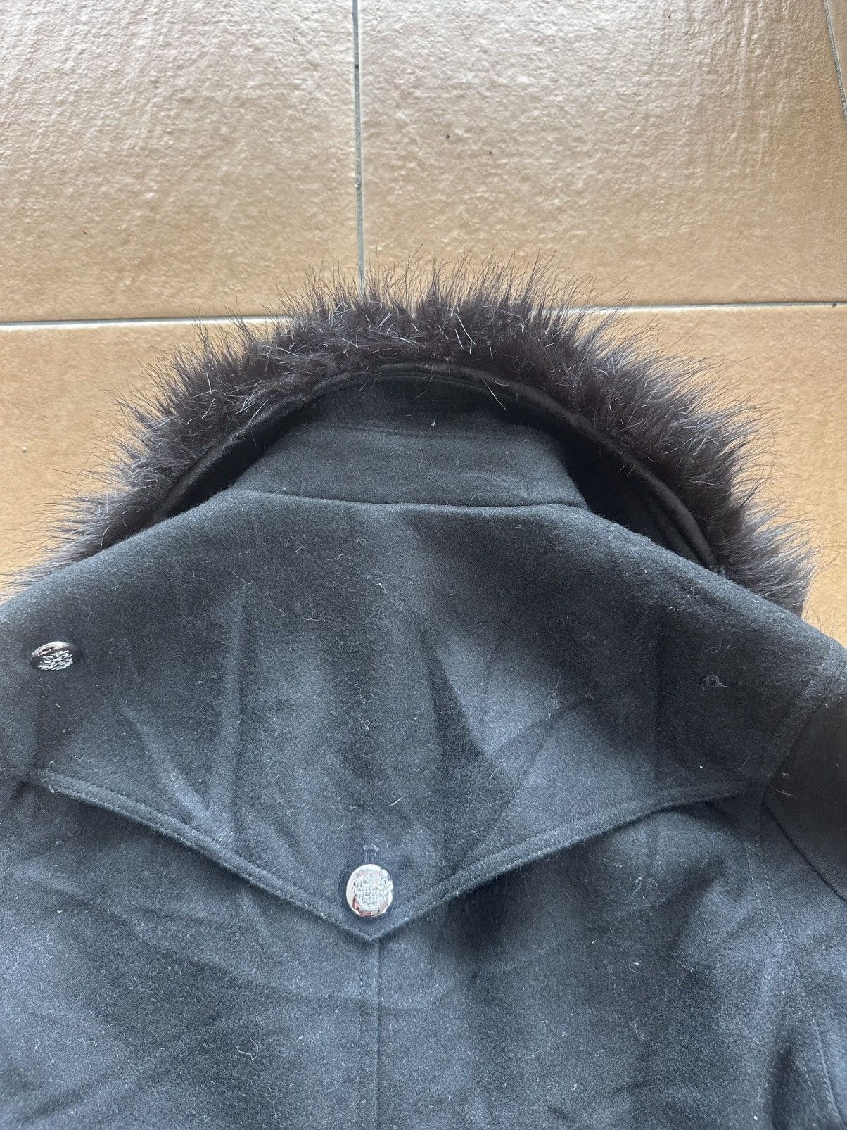 If Six Was Nine Rare! Vice Fairy Wool Fur Trench Coat Size US S / EU 44-46 / 1 - 13 Thumbnail