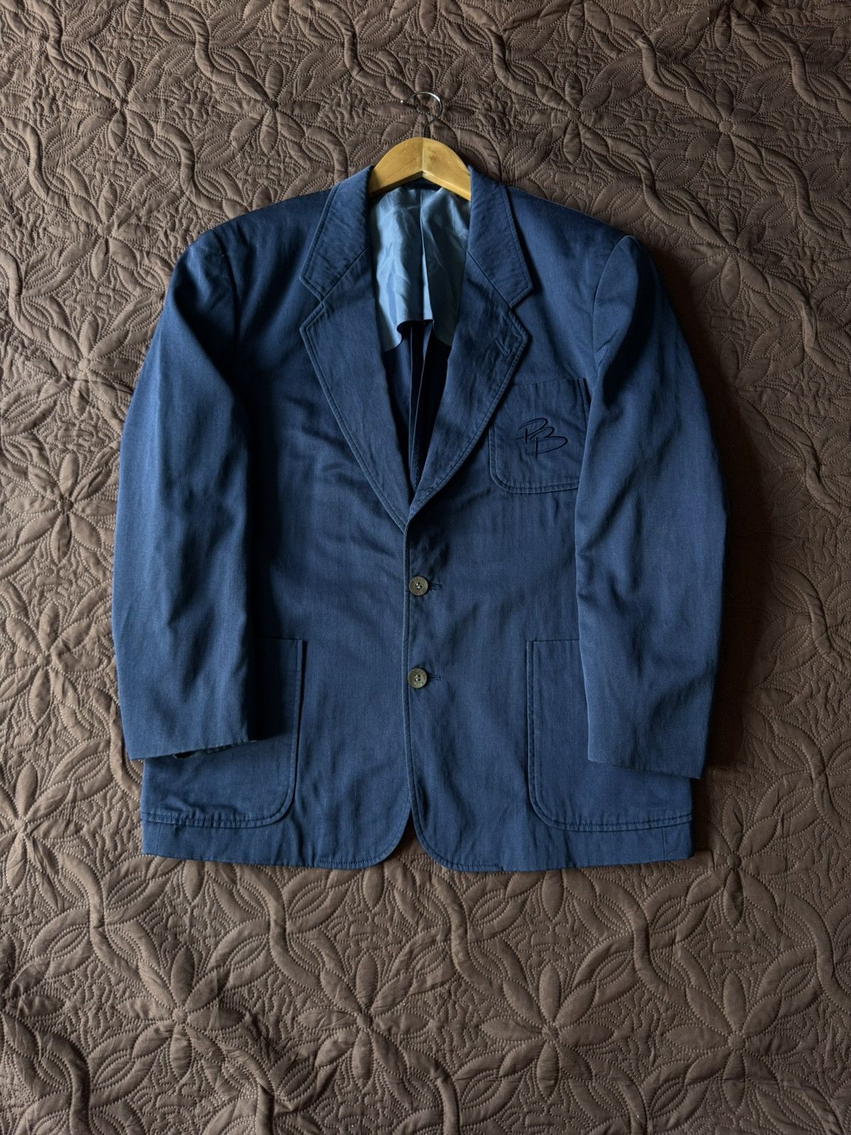 Pierre Balmain Pierre balmain sport blazer satin jacket Size L / US 10 / IT 46 - 1 Thumbnail