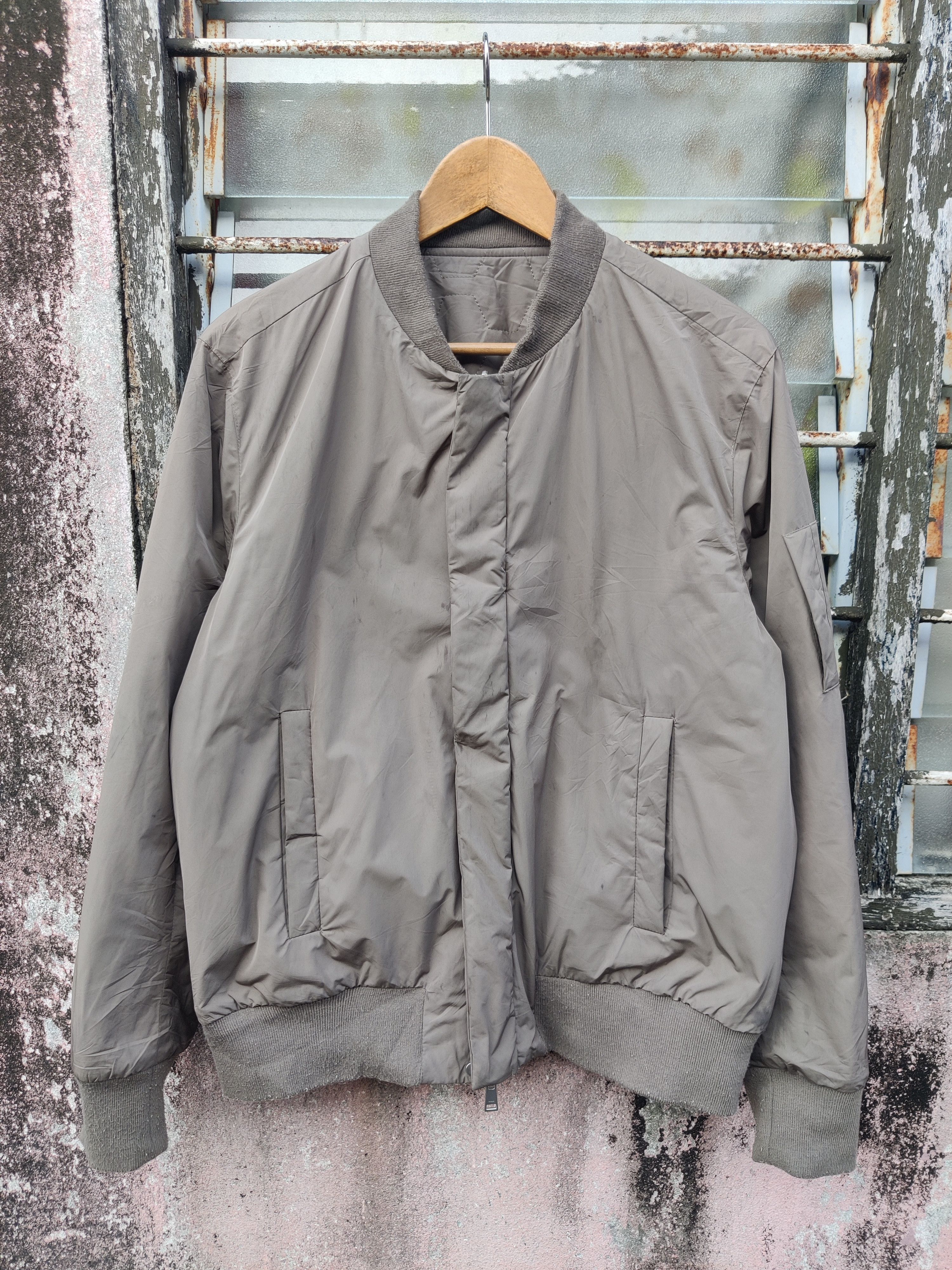 Global Work Vintage Global Work Reversible Japan Design Bomber Jacket Size US L / EU 52-54 / 3 - 6 Thumbnail