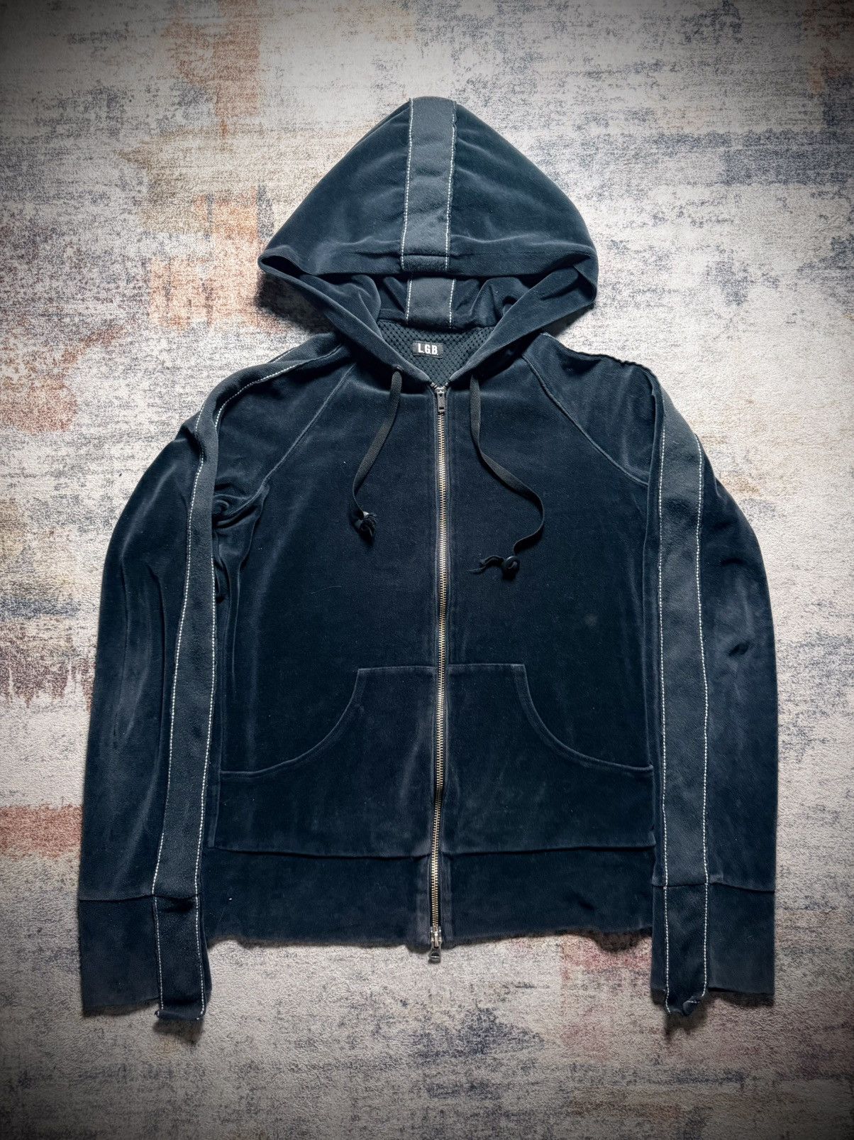 L.G.B llic boxer hoodie ルグランブルー kuru L.G.B. Velour Boxer