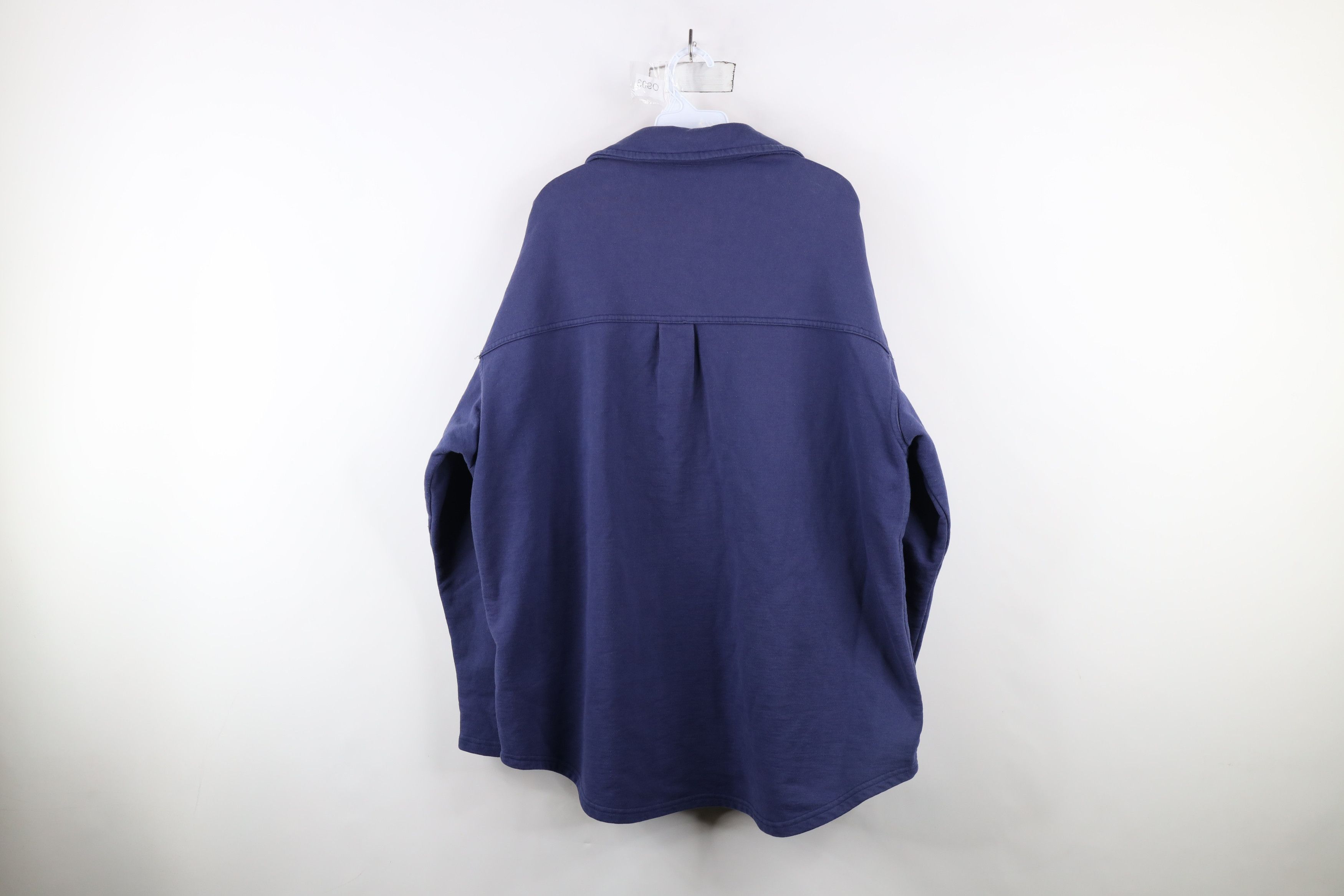 Vintage Vintage 90s Streetwear Heavy Button Shirt Jacket Jac Shirt Size L / US 10 / IT 46 - 11 Thumbnail