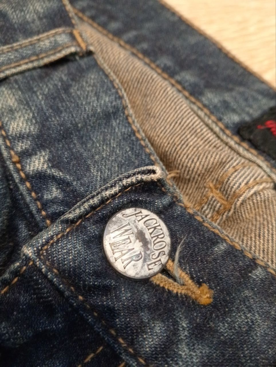 JACKROSE JACKROSE JAPAN BLUE DISTRESSED DENIM PANTS Size US 33 - 6 Thumbnail