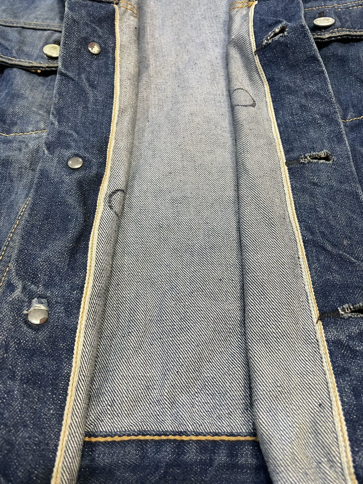 Denim & Co. Vintage Canton Selvedge Made in USA Denim Jacket Size US M / EU 48-50 / 2 - 4 Thumbnail