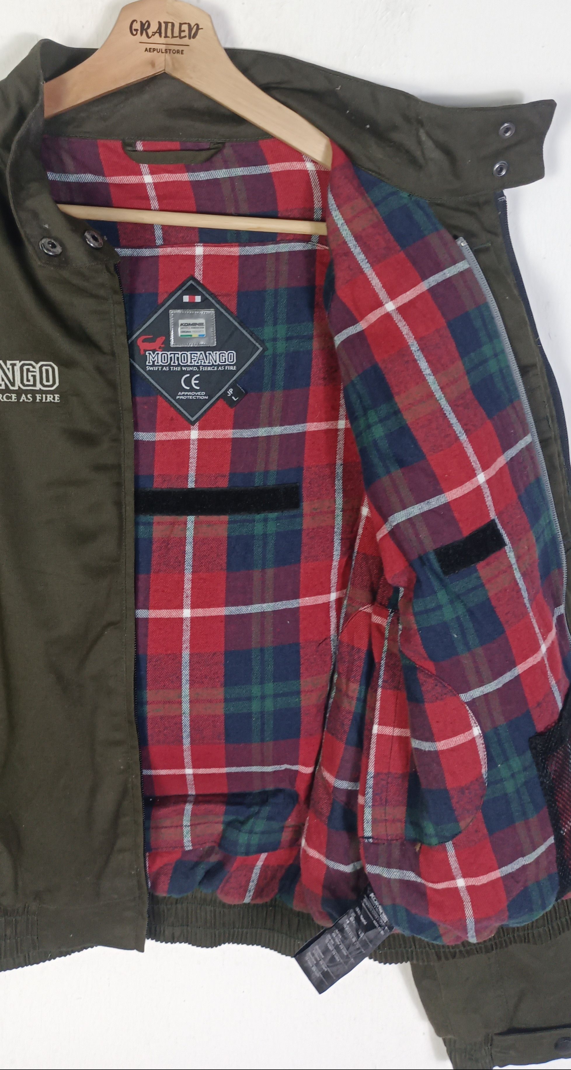 Japanese Brand KOMINE 07-591 MOTOFANGO Specialist Jacket Size US M / EU 48-50 / 2 - 14 Thumbnail