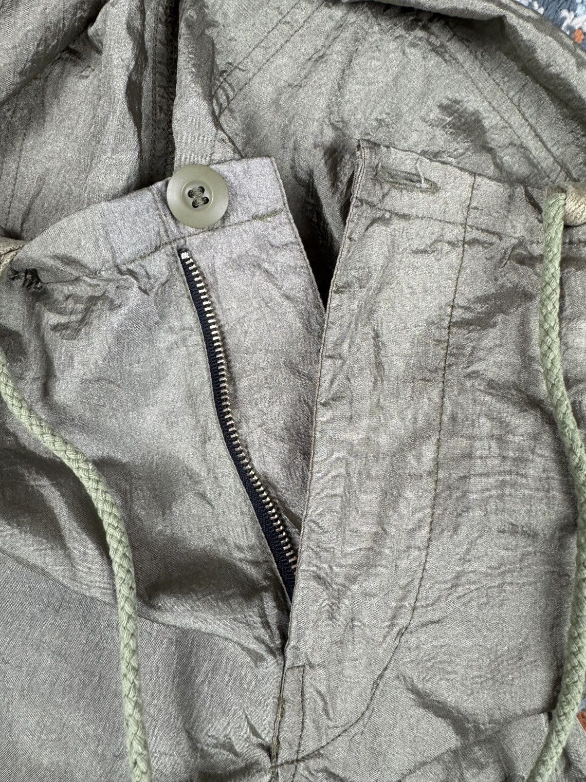 Japanese Brand × Vintage Vintage y2k military style parachute ultra baggy pants Size US 28 / EU 44 - 9 Thumbnail