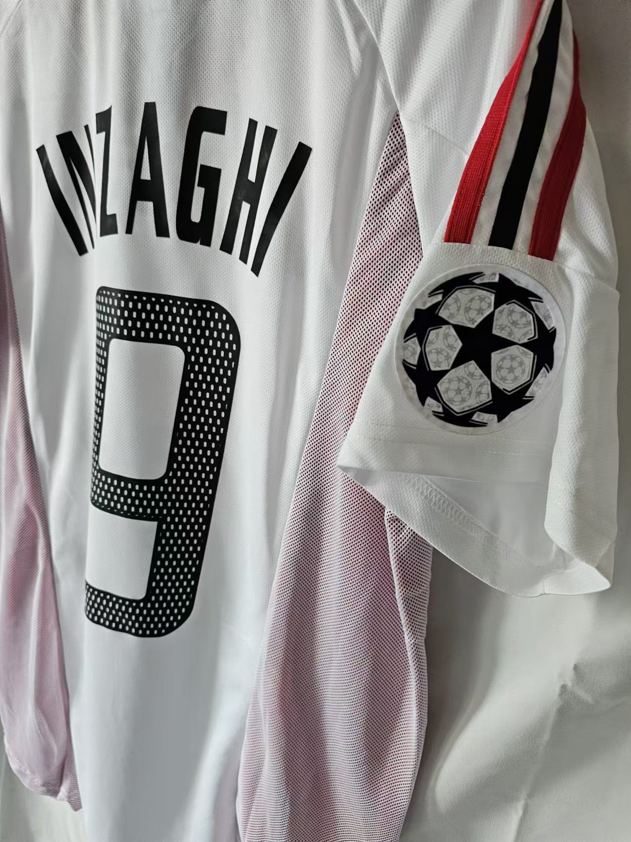 Other 2002 2003 AC Milan #9 Inzaghi Jersey Size US XL / EU 56 / 4 - 3 Thumbnail