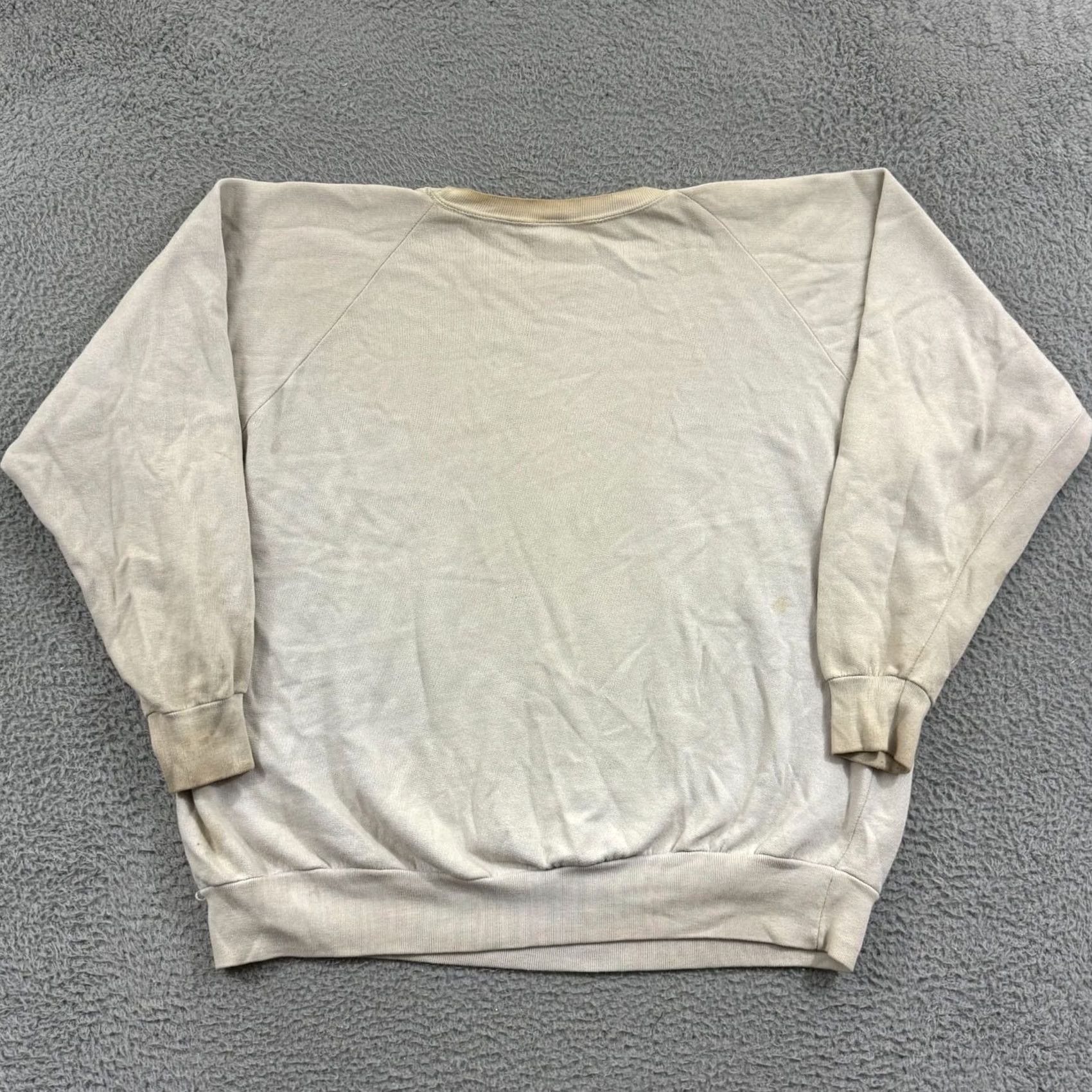 Vintage VINTAGE Sun Sweatshirt Crewneck Men 2XL Gray Fishing Outdoor 90s Bass Lake Resort Graphic Print Fashion Pullover Size US XXL / EU 58 / 5 - 2 Thumbnail