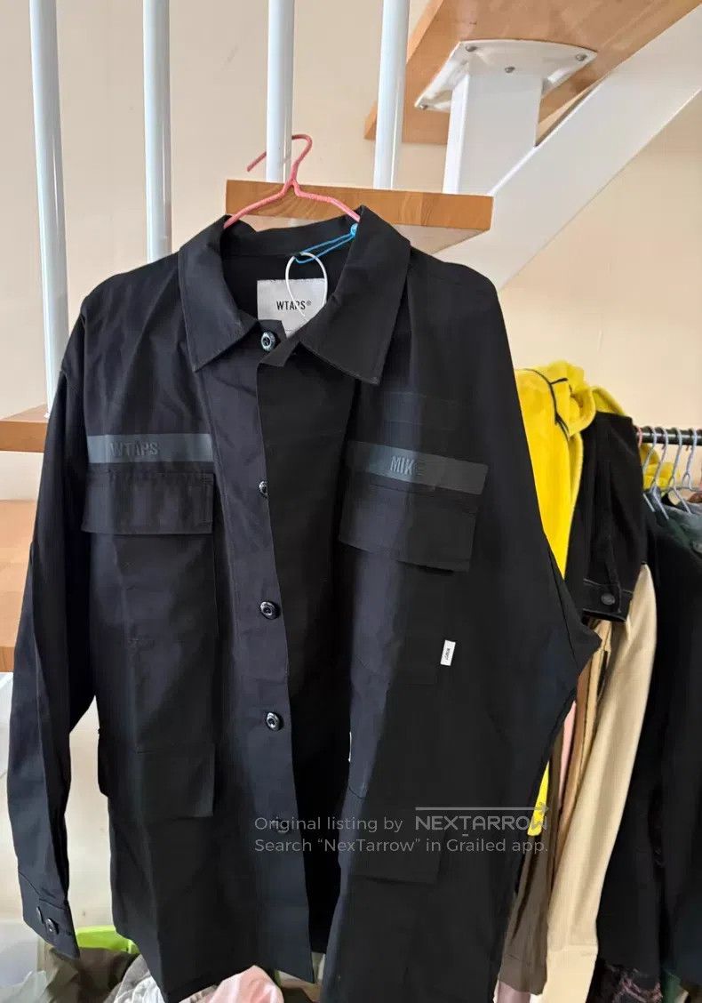 Wtaps Wtaps Four Pocket Cargo Jacket Shirt Size US M / EU 48-50 / 2 - 1 Thumbnail