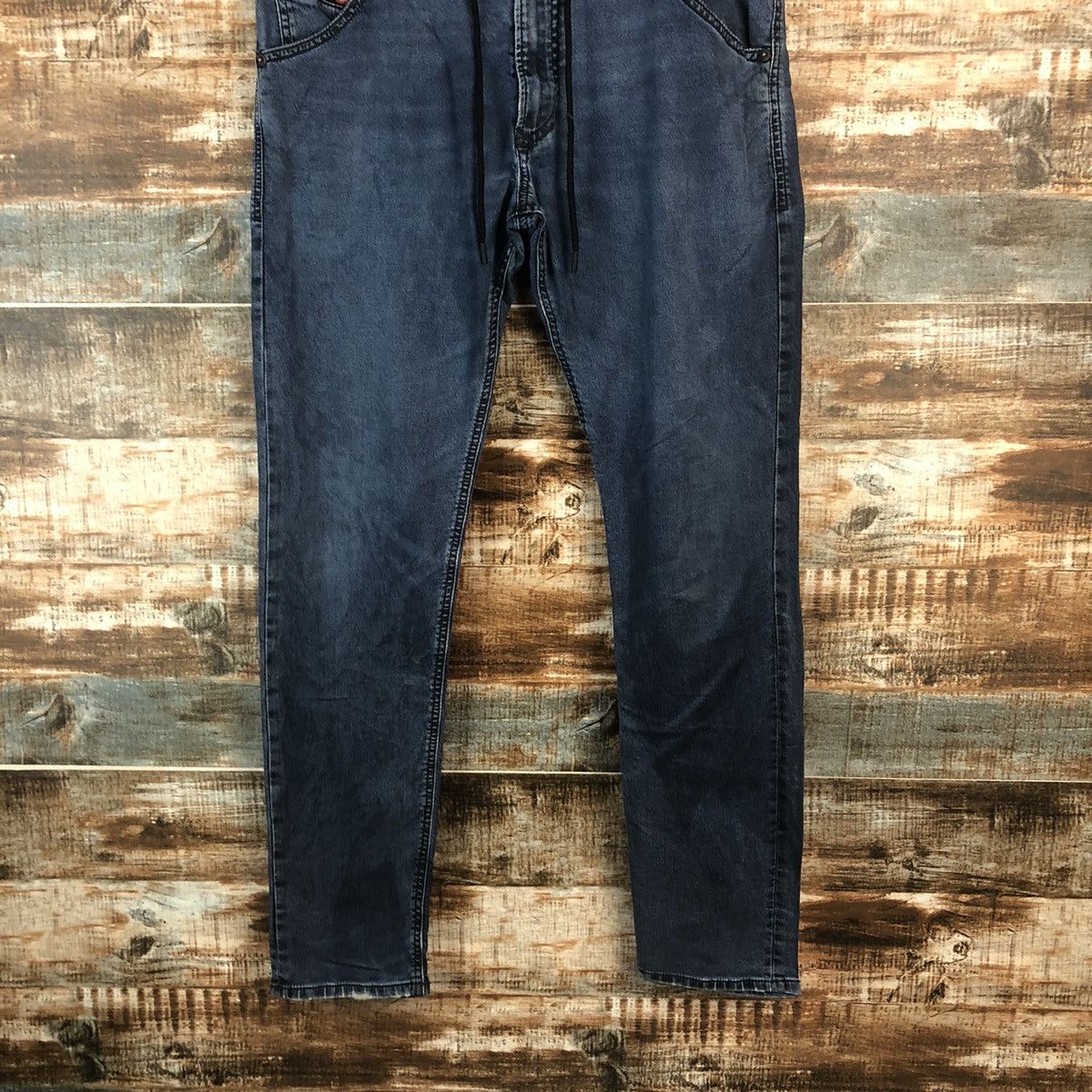 Diesel Diesel Blue streetwear Denim sweatPants #A2118 Size US 32 / EU 48 - 3 Thumbnail