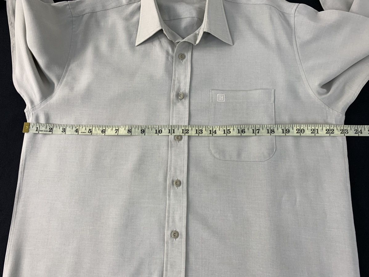 Balmain Hype Balmain Paris Simple Button Up Shirt Office Wear Design Size US XL / EU 56 / 4 - 11 Thumbnail