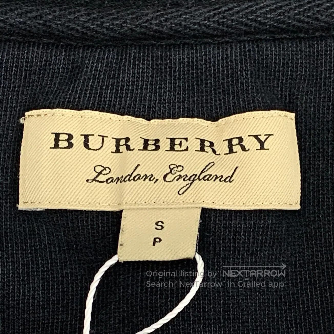 Burberry Burberry Black Plaid Patchwork Cotton Round Neck Long Slee Size US S / EU 44-46 / 1 - 6 Thumbnail