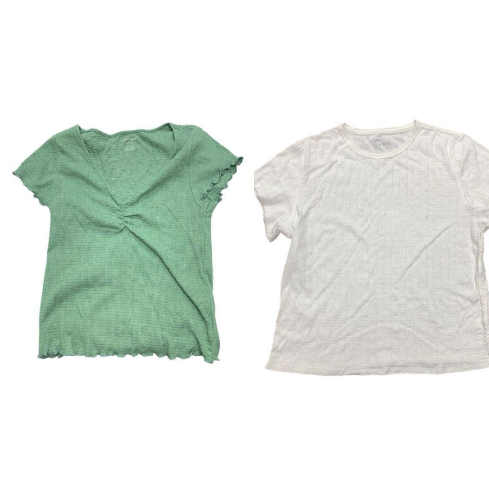 American Eagle Outfitters 2 New American Eagle Womens XL Crew Neck Short Sleeve Tops Size XL / US 12-14 / IT 48-50 - 1 Thumbnail