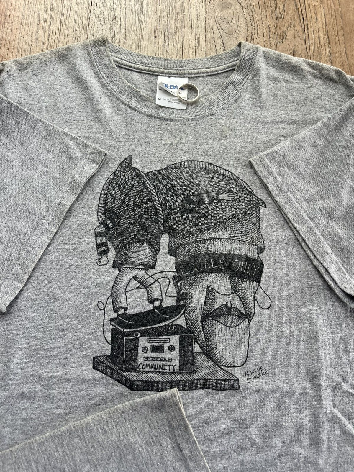 Other LOCALS ONLY Skateboard Artwork design by Marcus Dumire 00’s Size US M / EU 48-50 / 2 - 7 Thumbnail